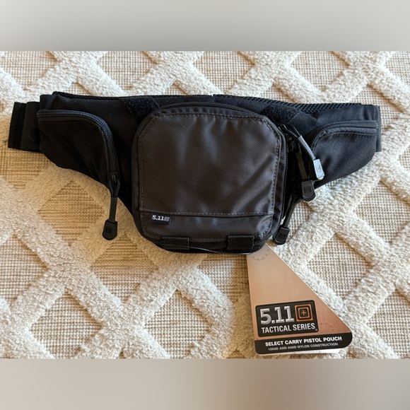 5.11 Tactical Select Carry Pistol Pouch in Charcoal/Black, Style 58604 Hunting - Picture 3 of 15